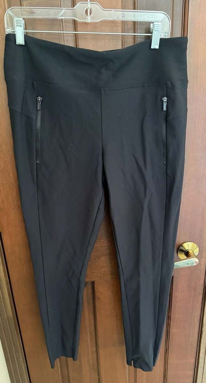 Athleta Pants Women Large Black Stellar Tight Slim Pull On
